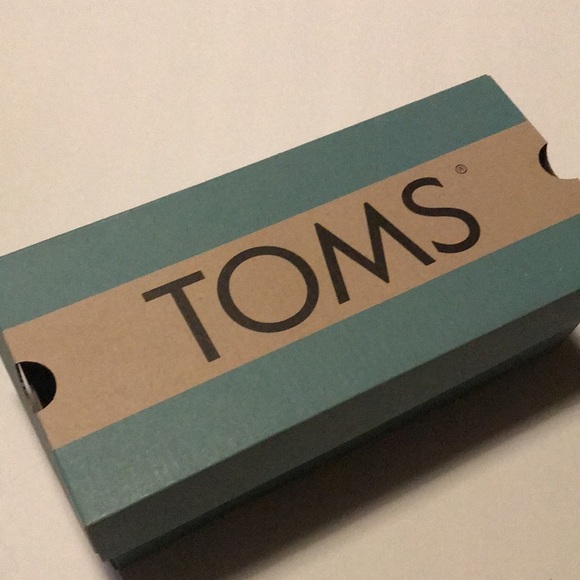 Tom’s Shoes W 9.5 Blue Sparkling Pattern - never worn - Picture 10 of 12